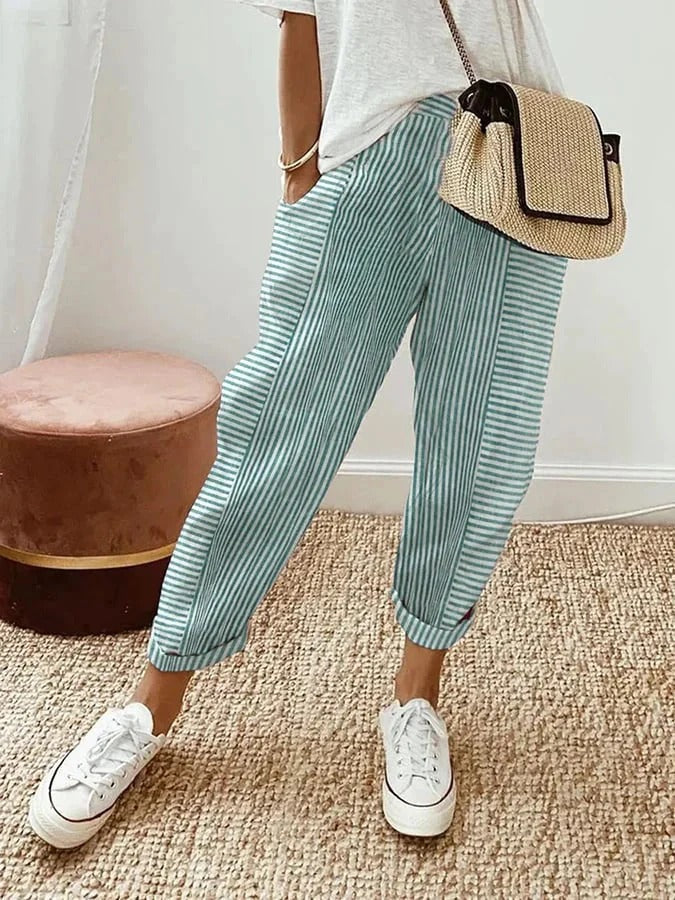 Jennifer – Classic Striped Pants