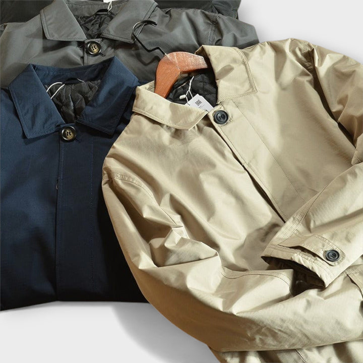 CALDWELL | WEATHERPROOF COAT RELIABLE WARMTH FOR UNPREDICTABLE DAYS